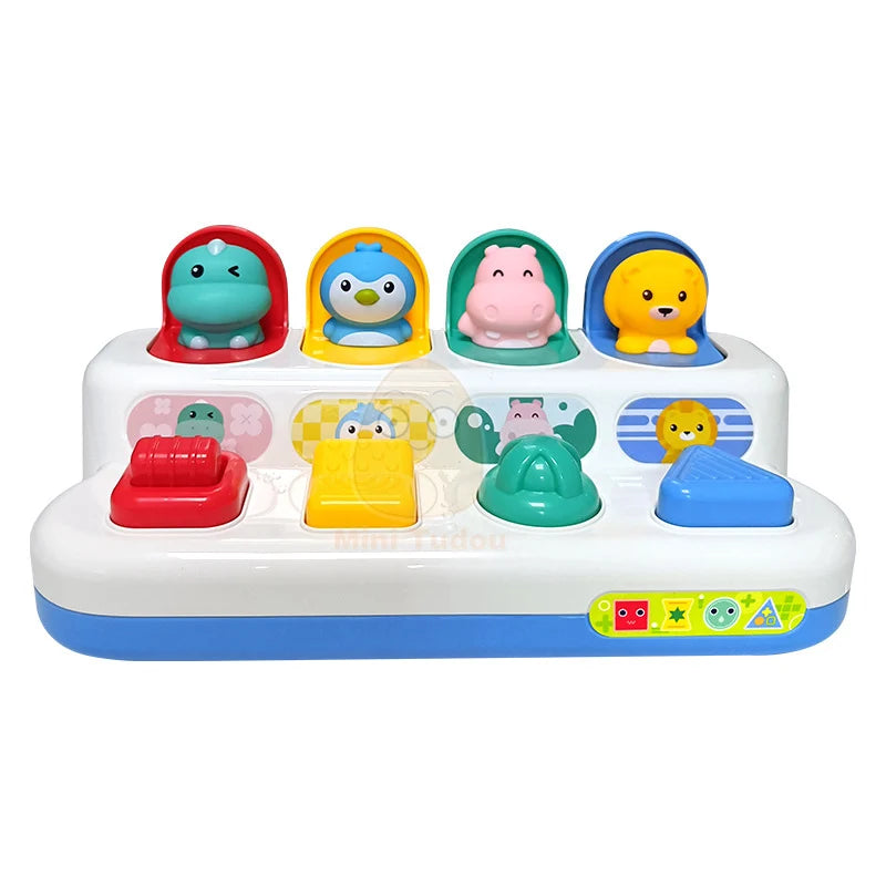 Baby Pop-Up Toy for Fine Motor Skills – Montessori-Inspired Learning