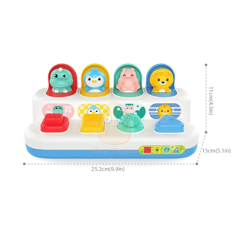 Baby Pop-Up Toy for Fine Motor Skills – Montessori-Inspired Learning