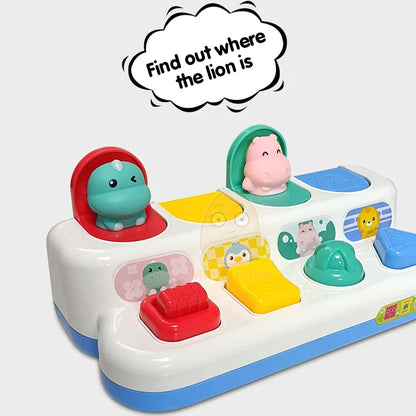 Baby Pop-Up Toy for Fine Motor Skills – Montessori-Inspired Learning