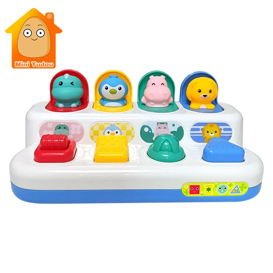 Baby Pop-Up Toy for Fine Motor Skills – Montessori-Inspired Learning