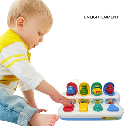 Baby Pop-Up Toy for Fine Motor Skills – Montessori-Inspired Learning