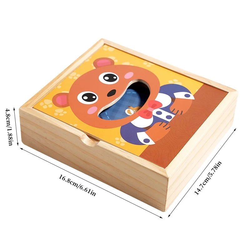 Teddy Bear Feeding Simulation Toy – Early Education & Fine Motor Skills