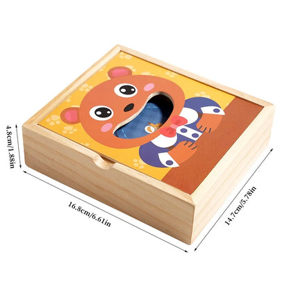 Teddy Bear Feeding Simulation Toy – Early Education & Fine Motor Skills